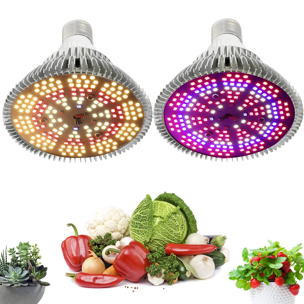 Samsung Lm282B Led Grow Light 300W E27 Led Plant Bulb Full Spectrum Fitolamp Hydroponics Phyto Lamp Per Piantine Di Ortaggi Da Interno