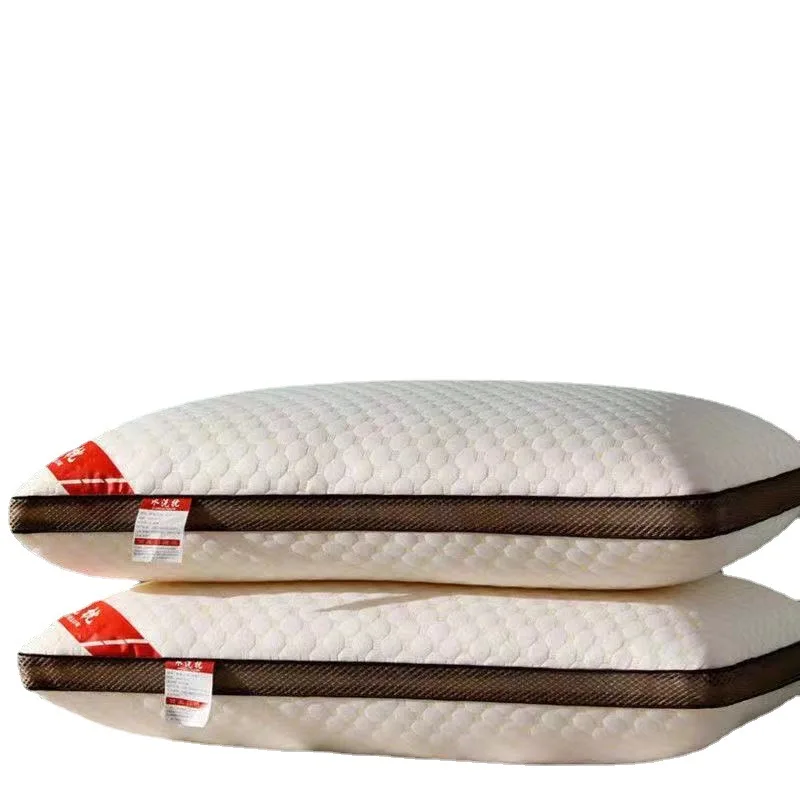 

Non-collapsing and Non-deformation Pillows to Protect the Cervical Spine Bedroom Pillow Help Sleep a Pair of Single and Double