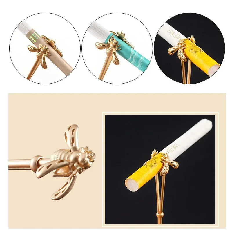 Cigarette Hand Holder Cigar Honey Finger Ring for For Women Men