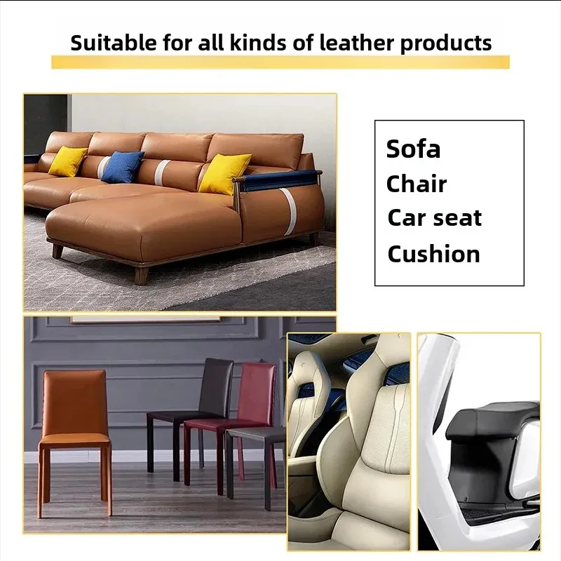 Thickened Leather Self Adhesive Sofa Repair Patch Leather Back Glue Self Adhesive Furniture Restoration Supplies