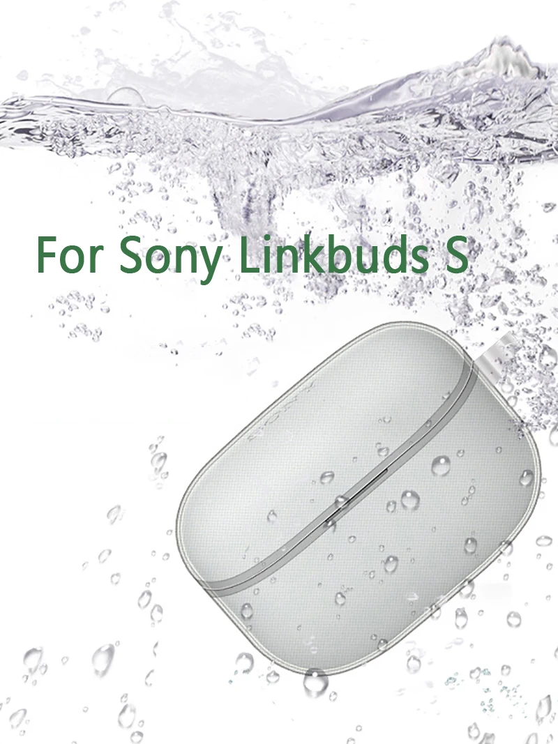 Custodia Per Auricolari Adatta Per Sony Linkbuds S Design Separato Materiale Tpu Trasparente
