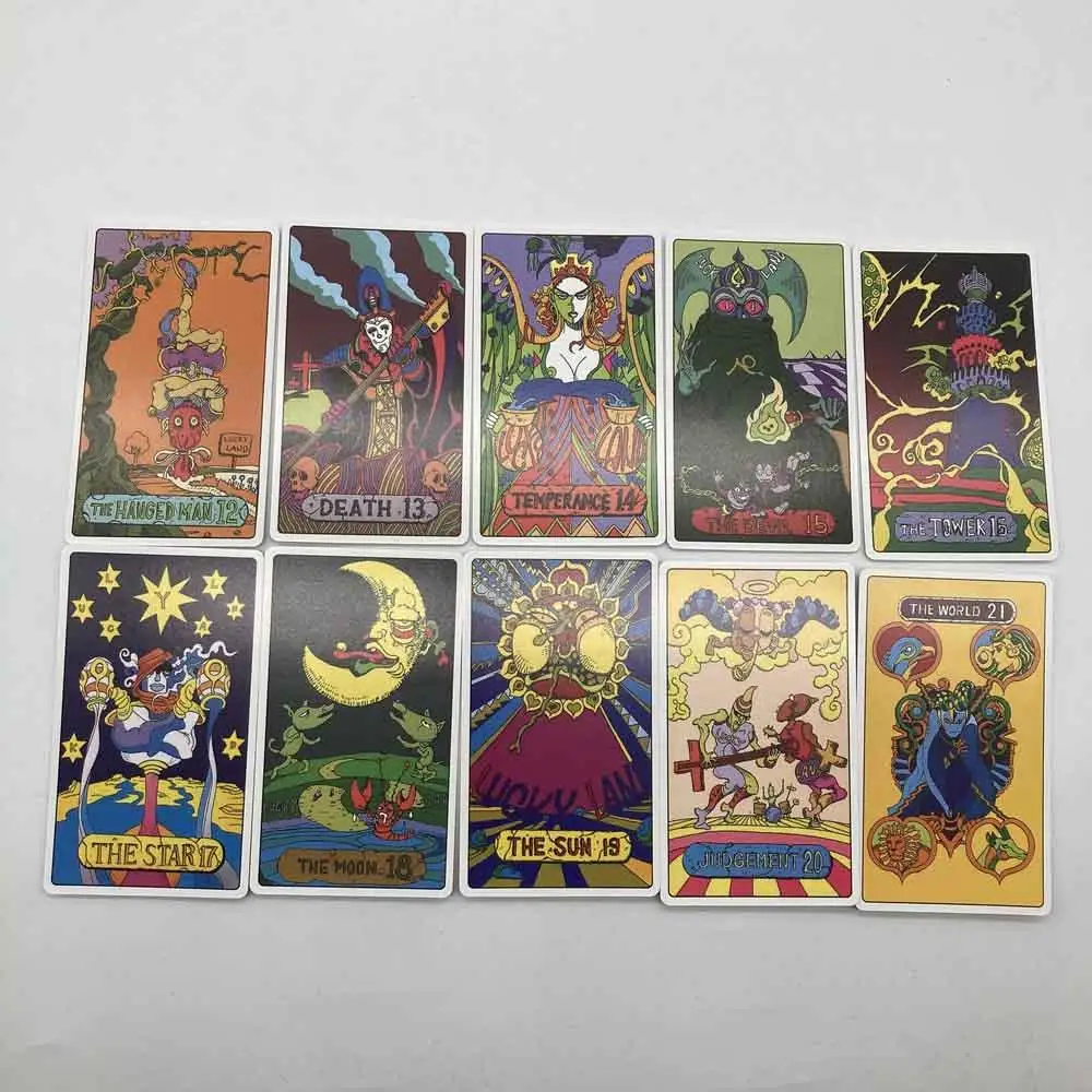 JoJo Tarot Cards Deck Card Game 84 pcs 4