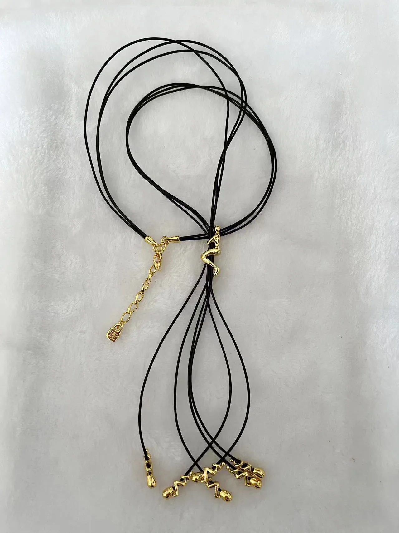 YS 2023 UNOde50 New Spanish Bestselling Creative Leather Rope Fashion Necklace Women's Romantic Jewelry Gift Bag