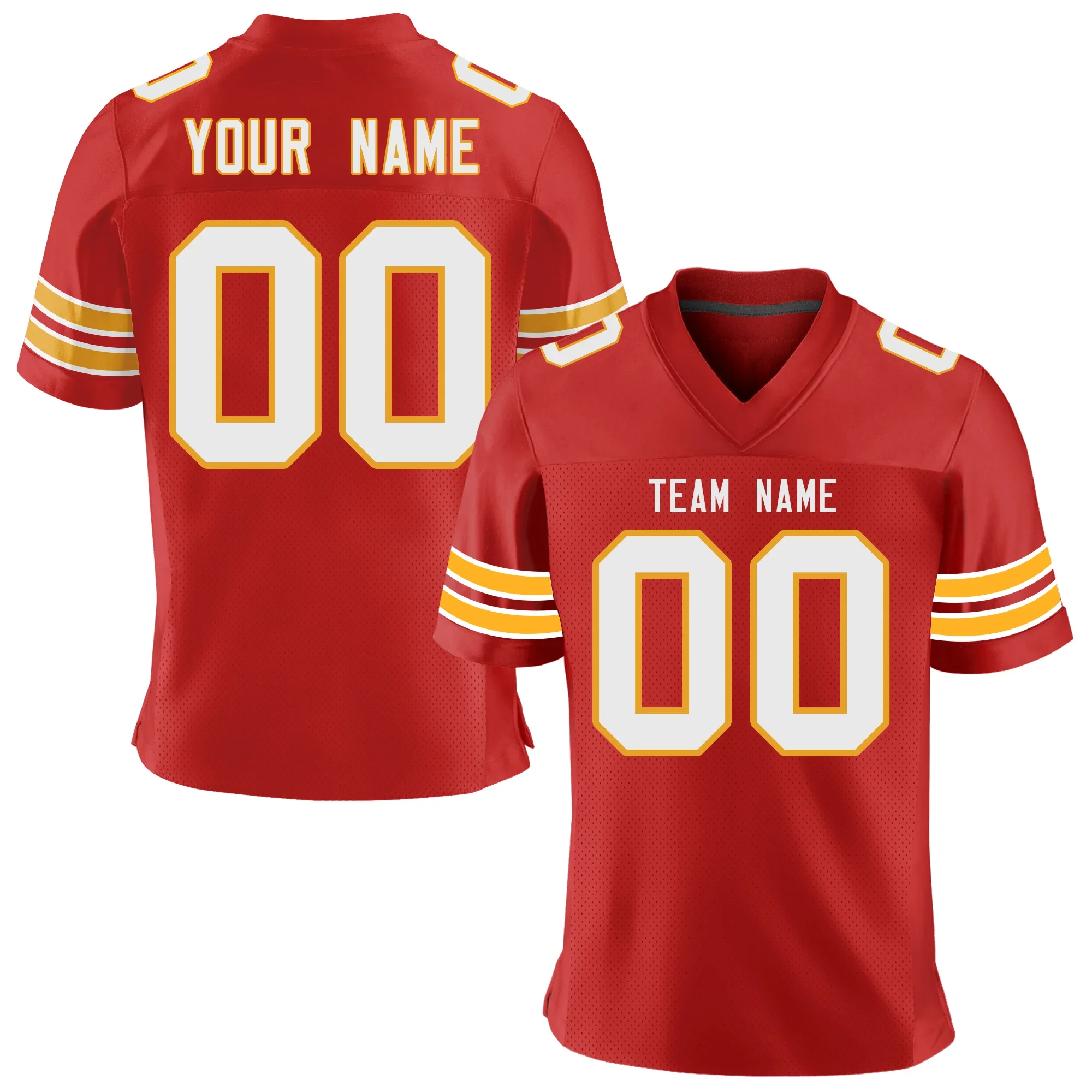 

American Football Jersey Custom Sublimation Printed Team Name Number Football Shirt Men/Youth Game Training Shirt Rugby Jersey