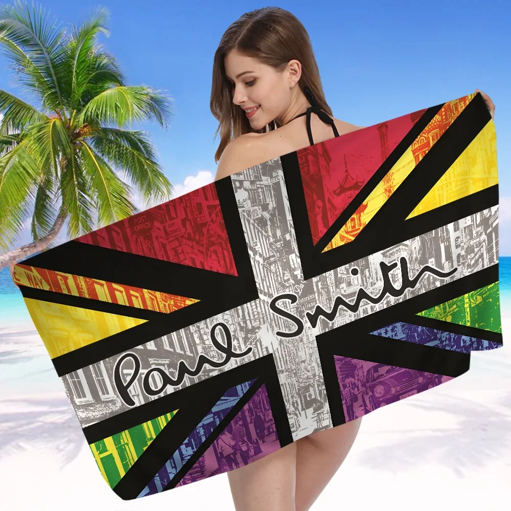 P-Paul S-Smith Microfiber Beach Towel Absorbent Quick dry Soft Yoga Swimming Resort Mountain Climbing Towel 5