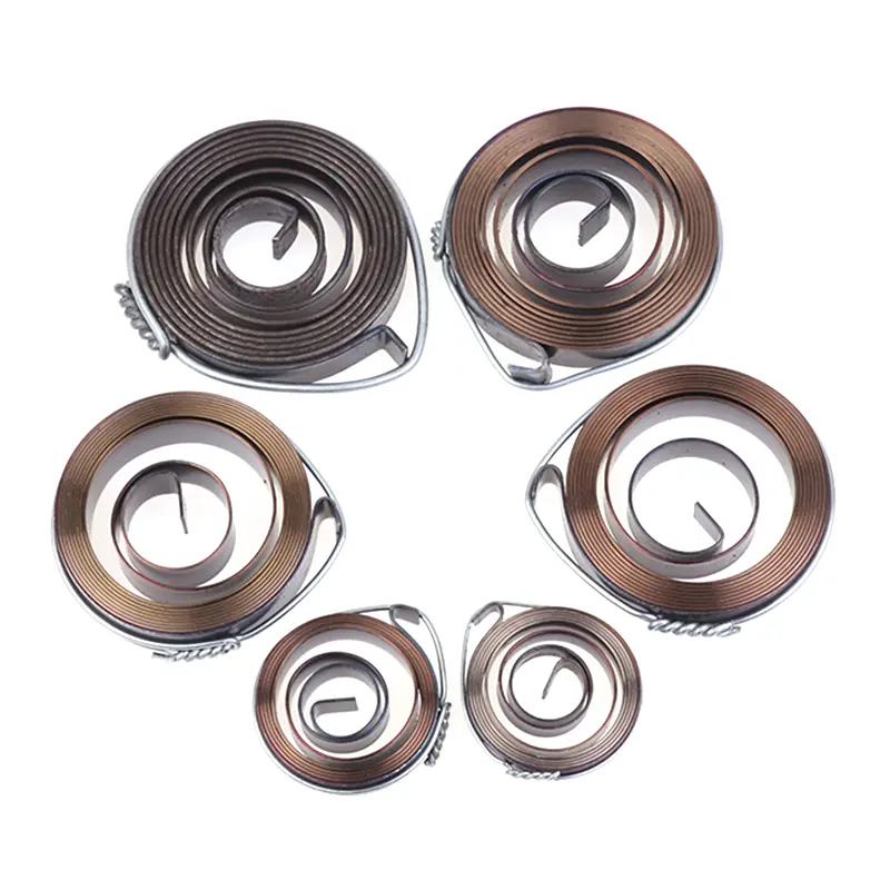 1Pc 0.7-1.5 Thickness 680-1540mm Length Spiral Flat Wire Coil Torsion Spring Constant Force Extension Springs image 4