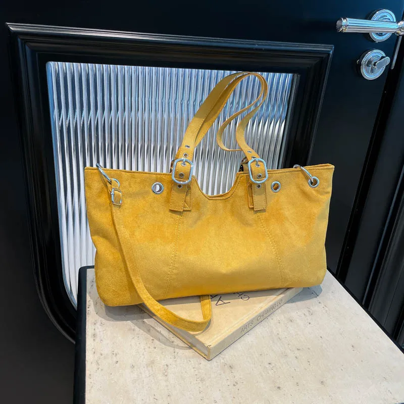 2025 Retro Tote Bag Large Capacity Fashion Shoulder Messenger Purse Simple Vintage Boho Crossbody Bag for Women