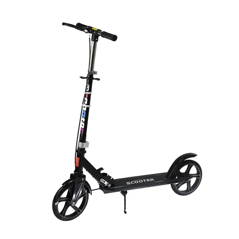 Adult Scooter Children And Teenagers Large Wheel Two Wheel Foldable Urban Campus Mobility Scooter Kickboard Hoverboard Dualtron