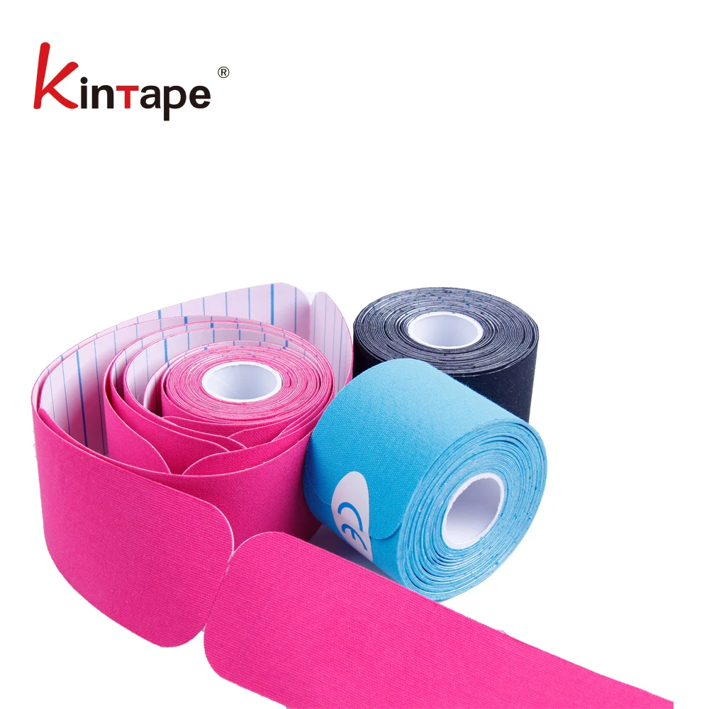 [DL Bulk Price] Pre Cut I Strips Kintape-in Roll 5cm x 25cm 20 pieces Pre Cut Kinesiology tape for Musle I Patch