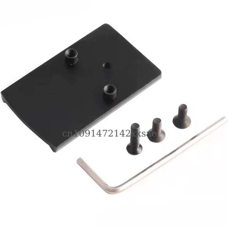 Tactical G ock Rear Sight Plate Base Mount Fit VI SM Red Dot Sight for Tokyo Marui 17 18C 19 KSC KWA Hunting Gun Accessories