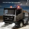 Huina 1318 1:24 Rc Trailer Truck Tractor 2.4g Remote Control Construction Radio Control Flatbed Rc Car Toys For Boys Kids Gifts 5