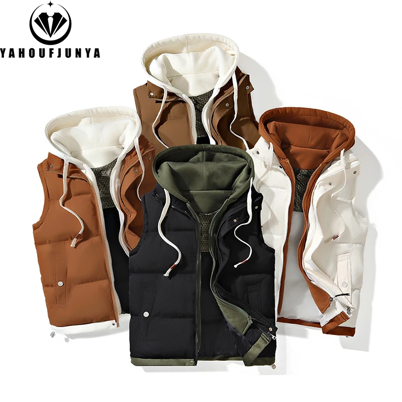 Men Sleeveless Vest Autumn Winter Outdoor Windproof