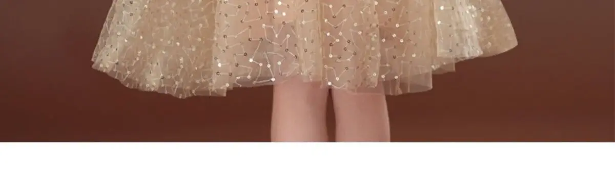 2023 neue Koreanische Mode Ästhetischen Eleganten Kleid Kreative Chic Vintage Kawaii Ärmel Einfarbig Kinder Mädchen Kleidung – Detail 21