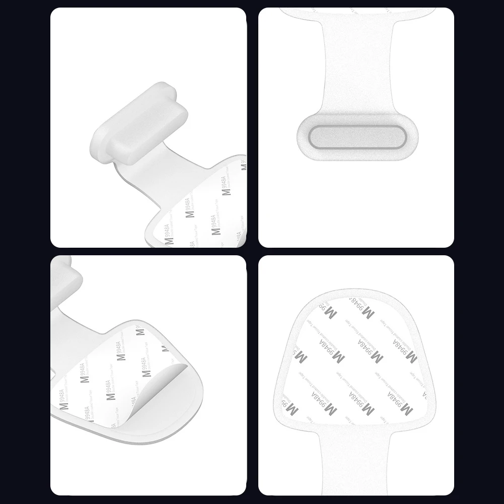 2/4/6pcs Silicone Phone Charging Port Dust Plug for iPhone Anti-lost Dustproof Cap Cover Mobile Phone Accessories