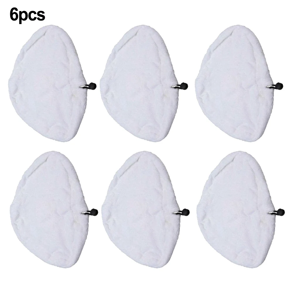 

6 Pack Microfiber Mop Cloths For Vax Models S2S S2ST S3S S3s+ S7 Steam Mop Head Cleaning Replacement Parts