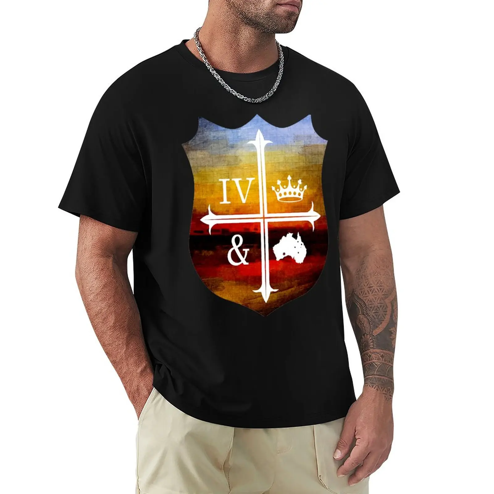 Nuovo Best Seller Per T-Shirt King And Country Ragazzi Bianchi Magliette Divertenti Ad Asciugatura Rapida Per Uomo