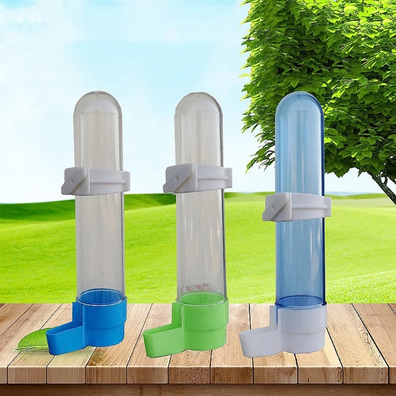 Yysd Alimentatore Automatico In Plastica Per Uccelli Domestici, Pappagallo, Calopsitta, Distributore Acqua Per Bere Acqua