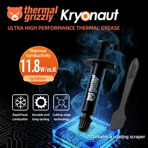 Thermal Grizzly Kryonaut Paste Cooler Grease 12.5W/m.k Water Cooling  Conductive Heatsink Plaster Cooler No Certificate - Price history & Review, AliExpress Seller - AegirX MOD Store