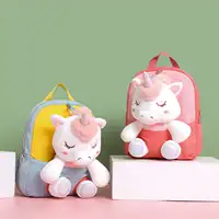 Toddler Backpack Stuffed Unicorn Toys Kids Backpacks for Girls Lightweight Preschool Backpack for Kids Toddlers School Bag 4