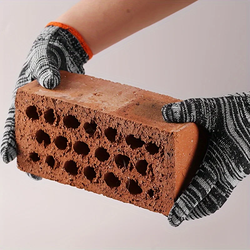 Work Gloves 6/12Pairs For Outdoor Camping Climbing Fishing