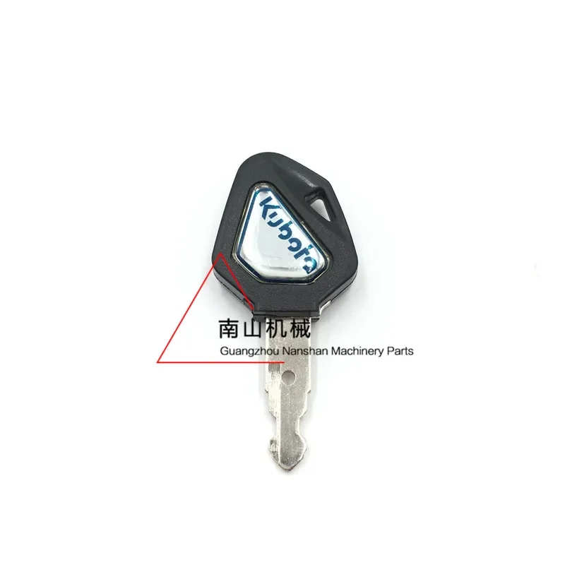 Started Ignition Chip Key Kubota U15/30/135/155/161/163 Car Door Excavator