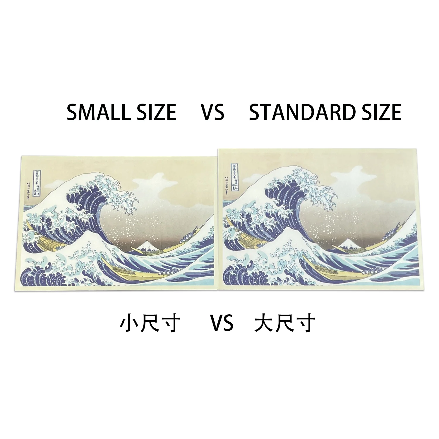 Tcg Sleeves Black Lotus 120 PCS The Great Wave Card Sleeves Printing  Japanese 66x91mm Card Protectors
