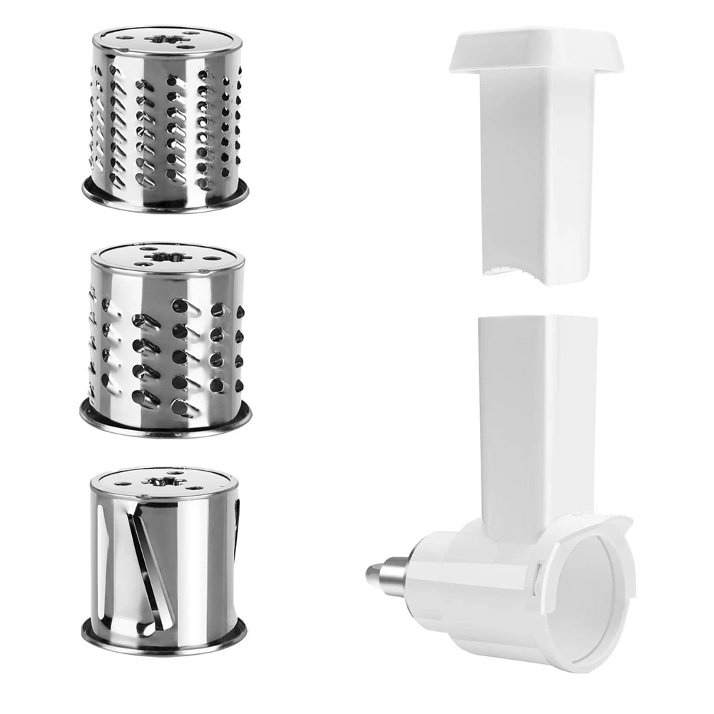 

Vegetable Slicer Shredder Cheese Grater for KitchenAid Stand Mixer Attachment Slicing Shredding Accessories