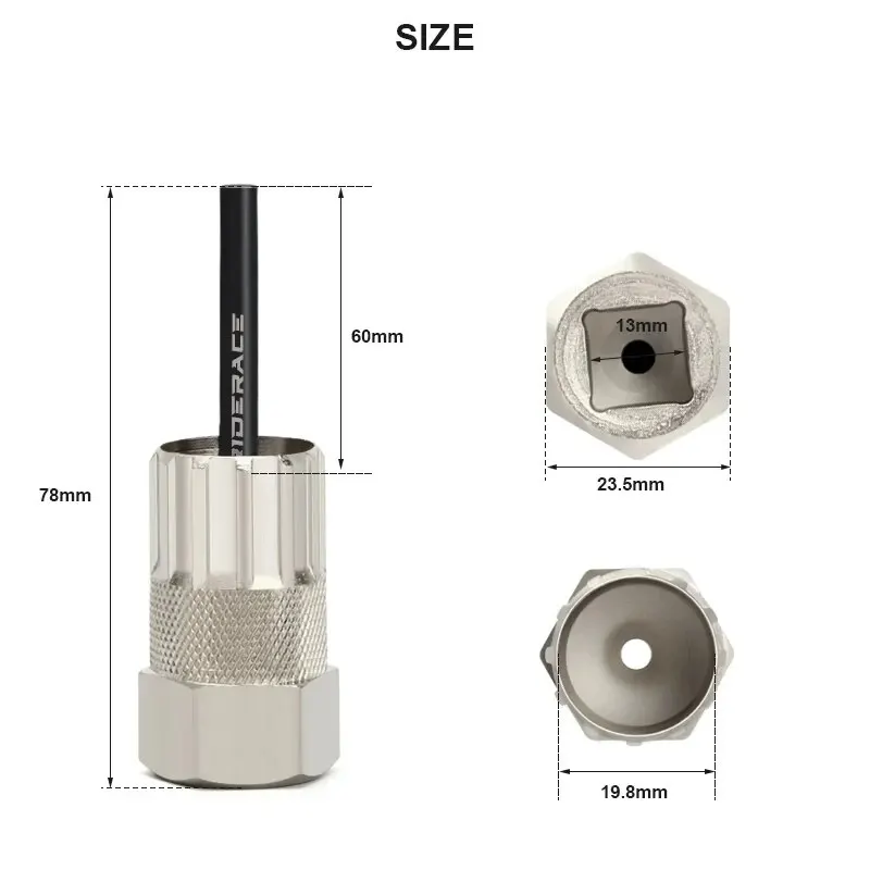 Kit di attrezzi per la rimozione del volano della bicicletta