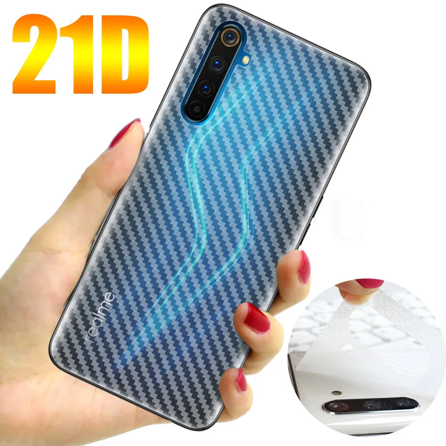 21D Curved Back Carbon Fiber Screen Protector Realme X50 5G