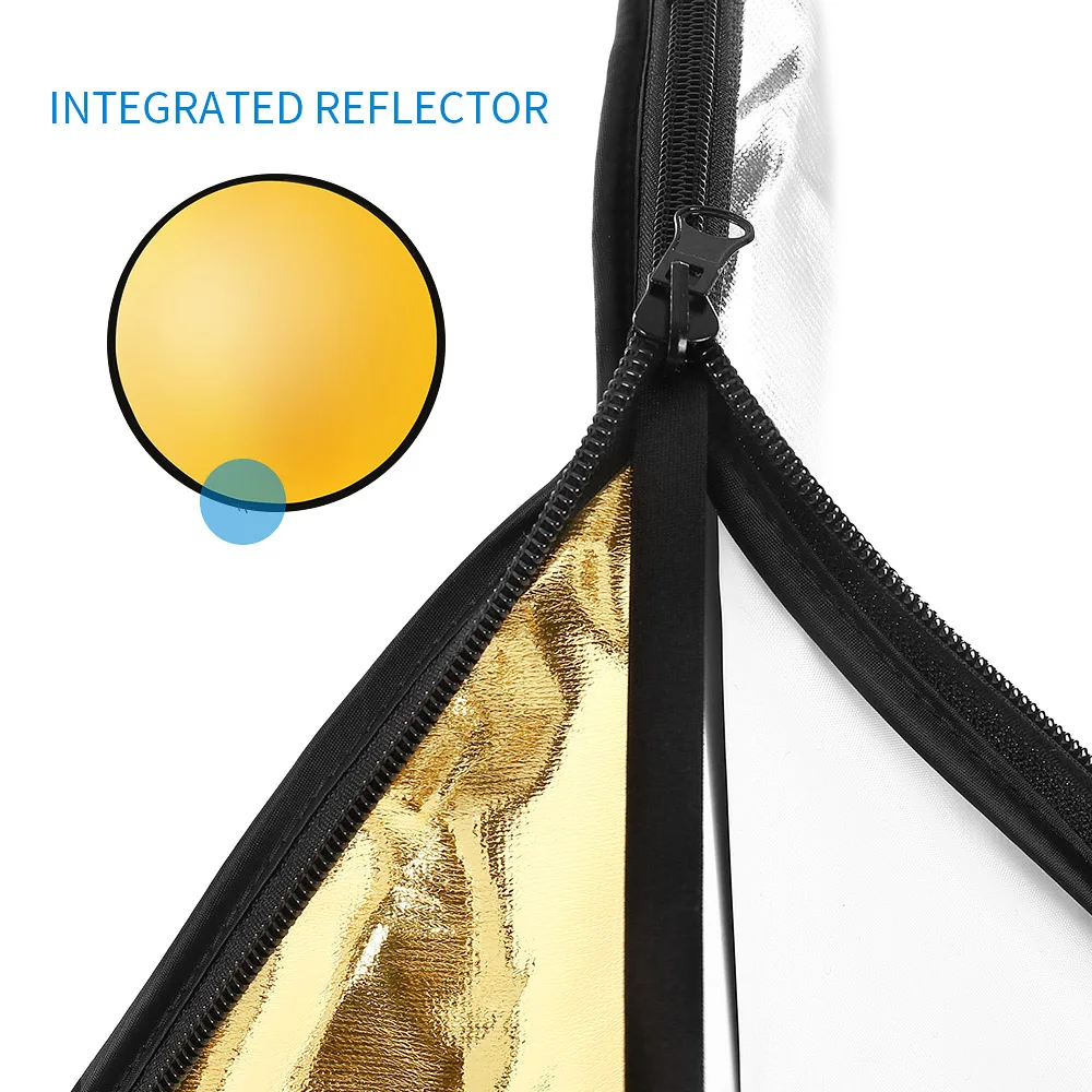 Andoer Professional Studio Photography Softbox Light Kit Including 50*70cm Softboxes/ Photography Umbrella/ 40W Light Bulbs/ 2M 4