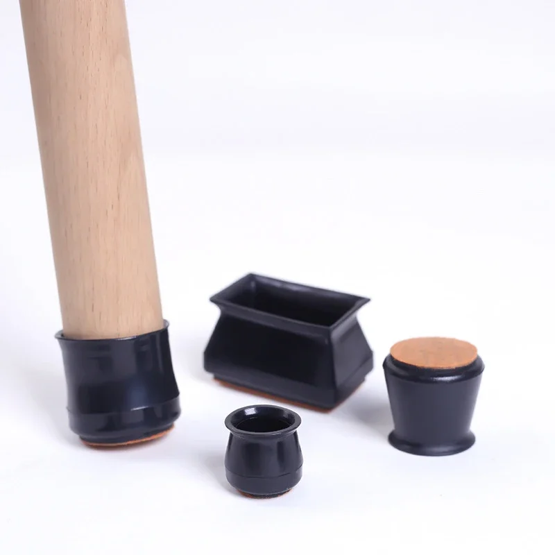 Description Picture 6 of item4/8/16Pcs Chair Leg Floor Protectors Silicone Chair Leg Protectors Caps Covers Furniture Pads Sliders with Wrapped Felt Bottom