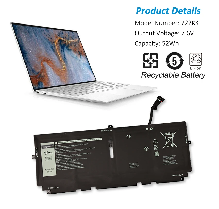 Bateria Dell XPS 9300