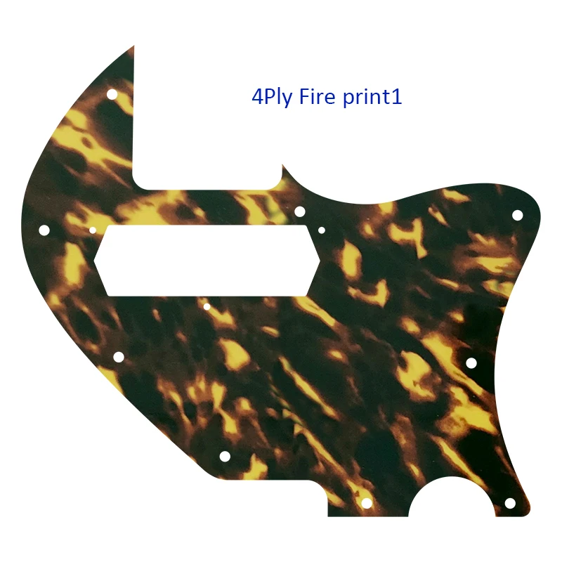 Фото Запчасти для гитары Fei Man на заказ, US Tele, Merle,Haggard, F Hole, Thinline Guitar Pickguard с звукоснимателем Lollar, Многоцветный выбор №4