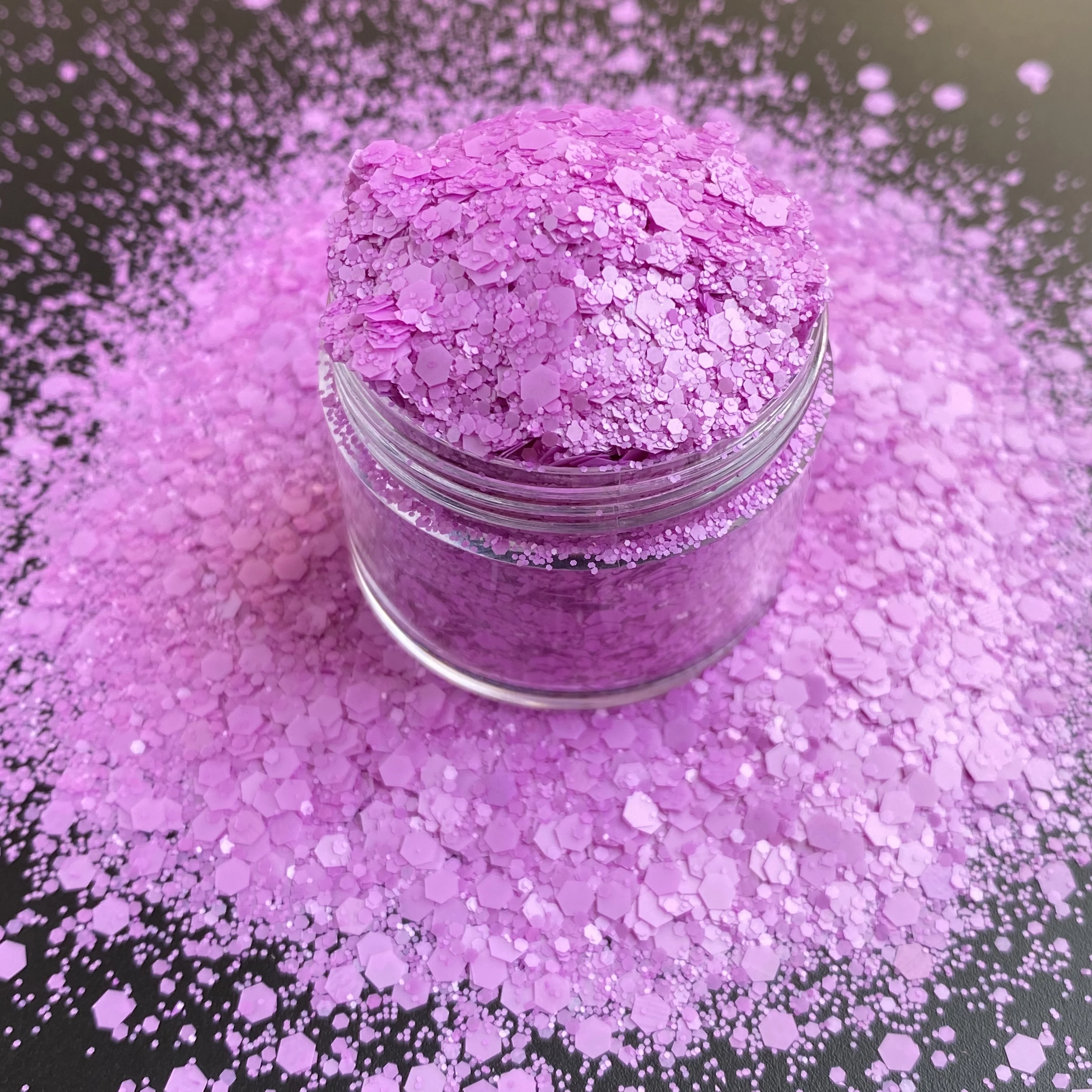 Shakers Confetti Neon Polyester Glitter Mix Nail Art Snow Global Tumblers 2oz (57g) Nail Powder Nail Glitter Nail Decoration Nail Decorations