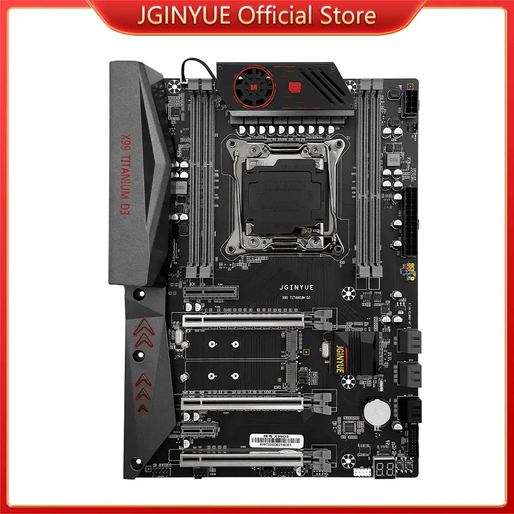 JGINYUE ATX X99 mainboard Intel LGA 2011-3 E5 V3 V4 DDR3 1333 1600MHz ...