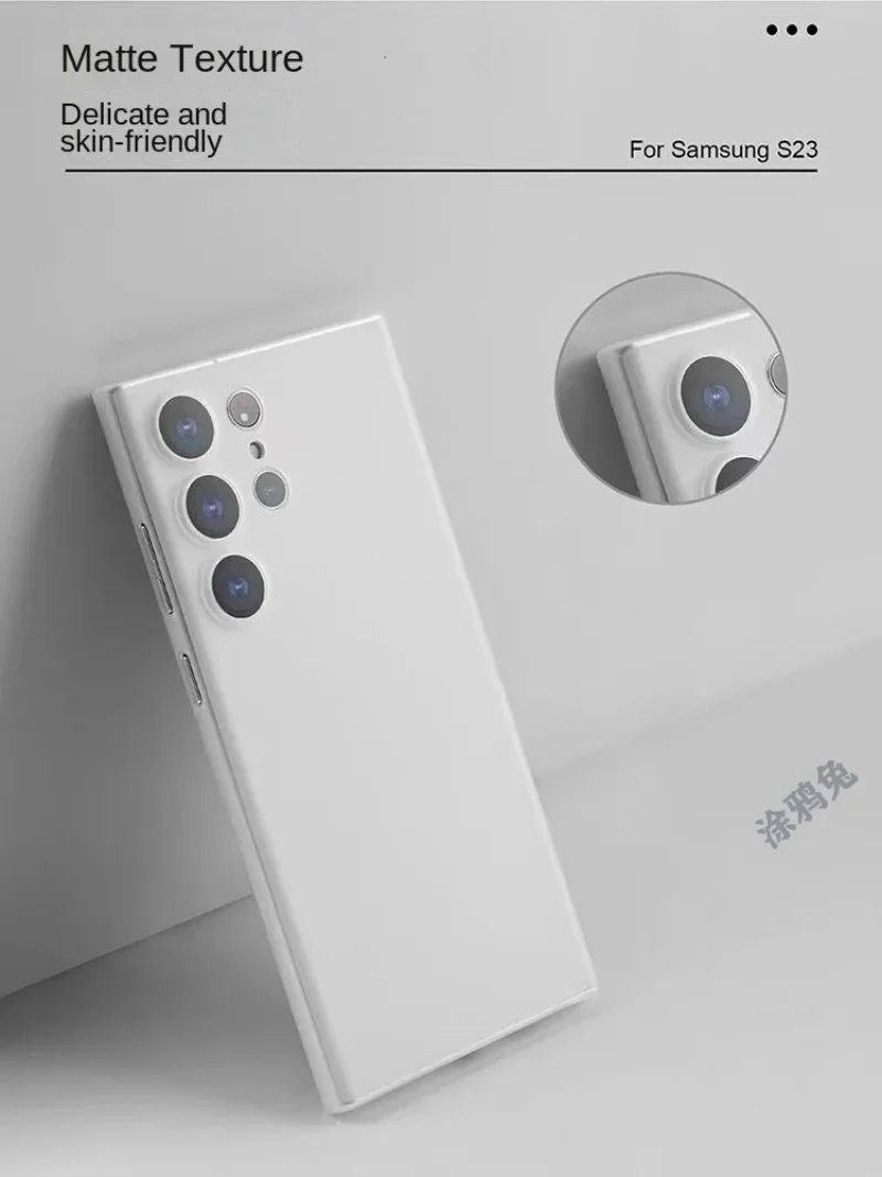 초박형 슬림 PP 후면 커버, 삼성 갤럭시 S23 s24 플러스 울트라 펀다 럭셔리 폰 케이스, 충격 방지, 0.35mm