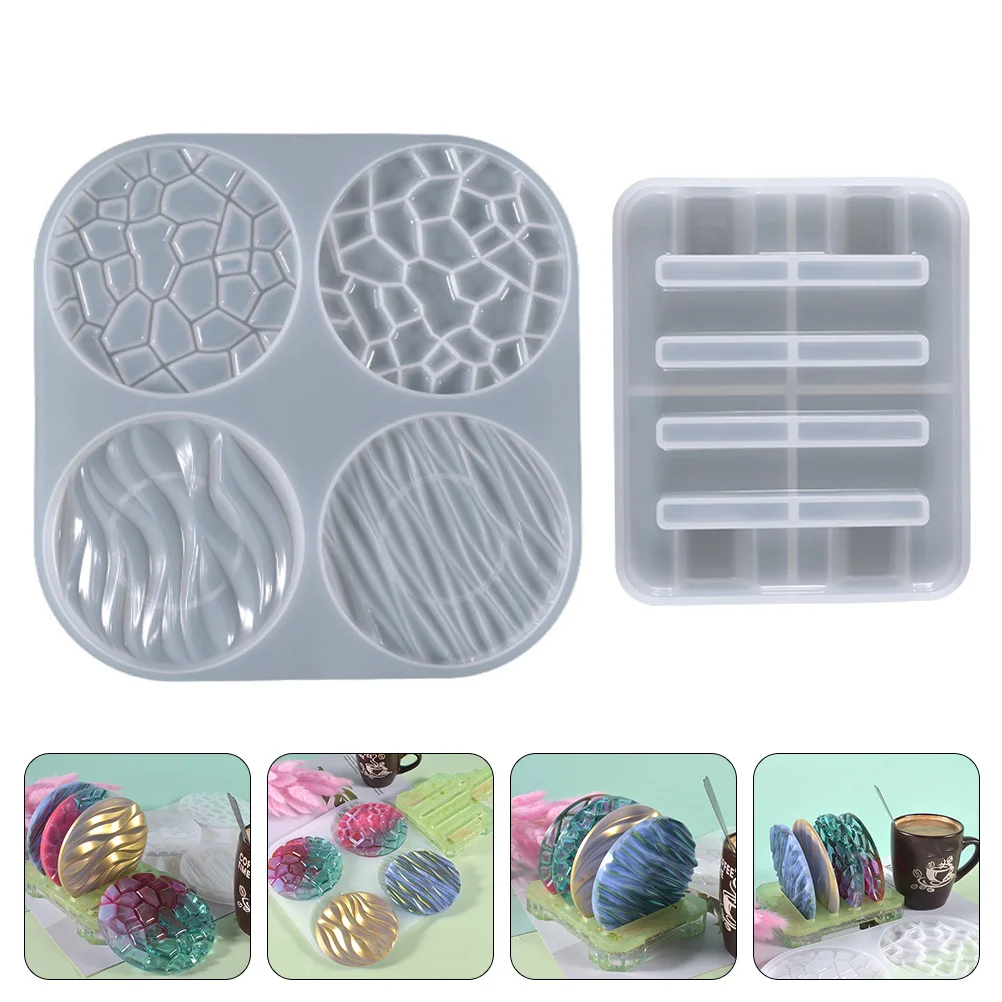 

Diy Plate Epoxy DIY Tea Cup Mat Coffee Making Handmade Craft Tool Silicone Mould Crystal Epoxy Resin Molds