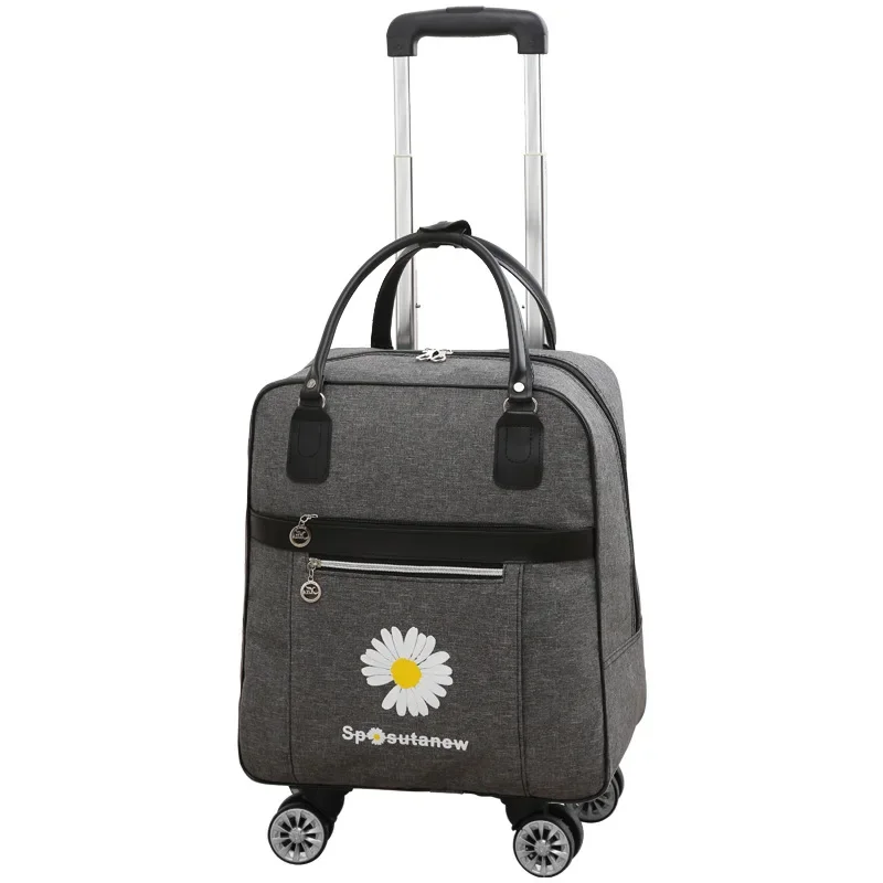 Trolley Travel Bag Universal Wheel Luggage Bag Convenient Boarding Waterproof Backpack Handbag Rolling Trolly Suitcase rolling luggage trolley,folding luggage trolley