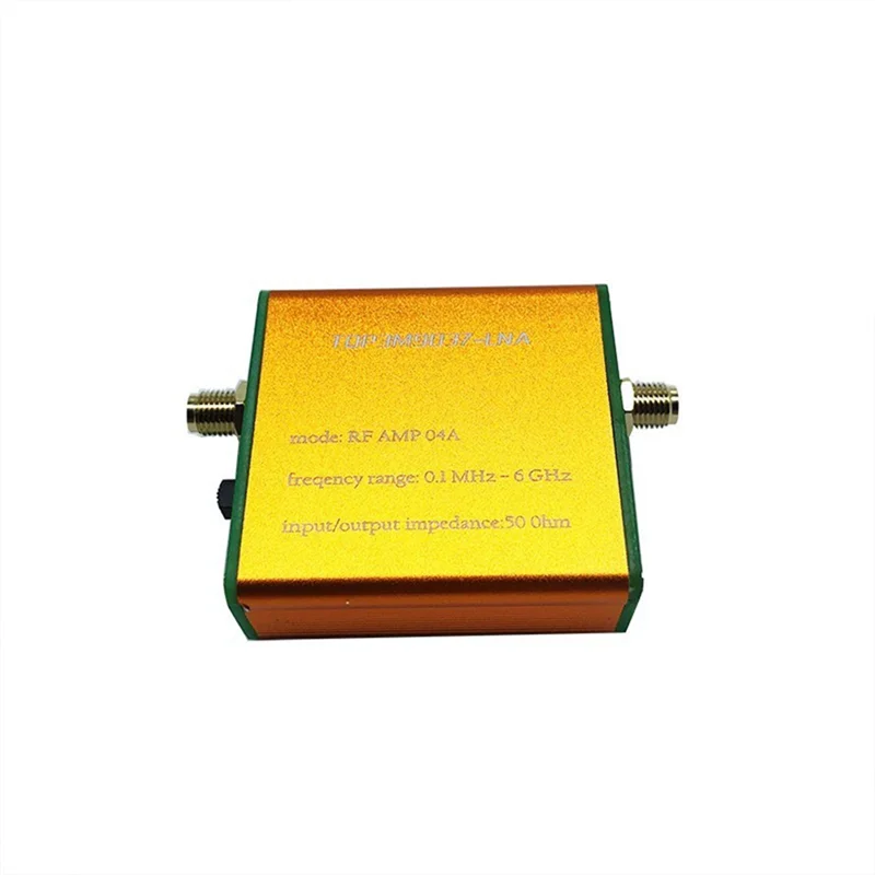 AB54-100K-6GHz 전대역 증폭기 전치 증폭기 고선형성 초저잡음 이득 증폭..