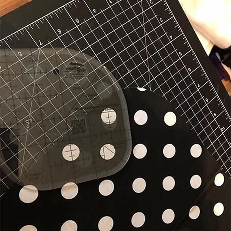 Creative Curved Corner Cutter Quilt Ruler, Sewing Patchwork Ruler Sewing Template Patchwork Tool,DIY Supplies-AA68