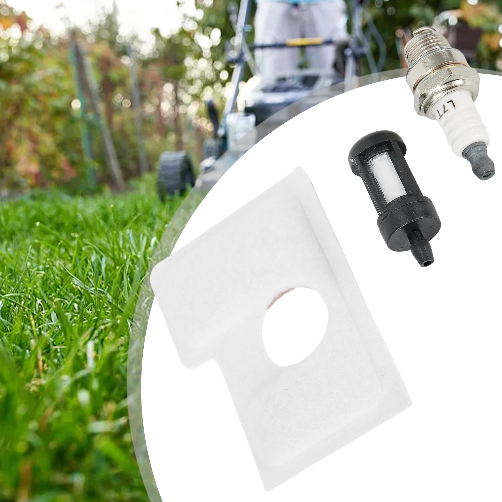 Description Picture 3 of item3PCS Air Filter For Stihl MS170 MS180 2-Mix From BJ Petrol Spark Plug Chainsaw Lawn Mower Parts Garden Power Tool Accessories