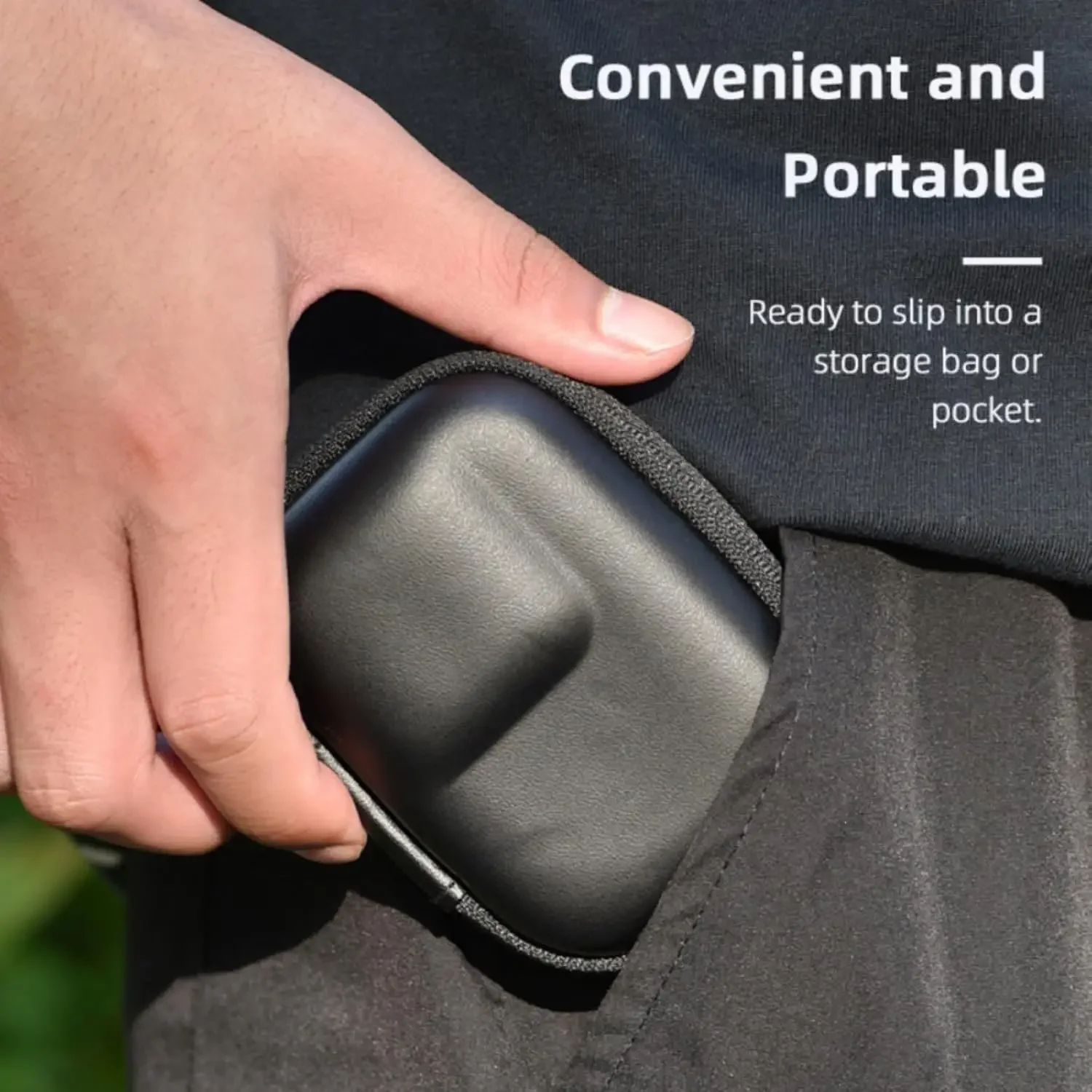 Portable Storage Bag Travel Case with Carabiner Storage Box Protective Box With Box for DJI OSMO Action 6/5 Pro/4/3 Accessories
