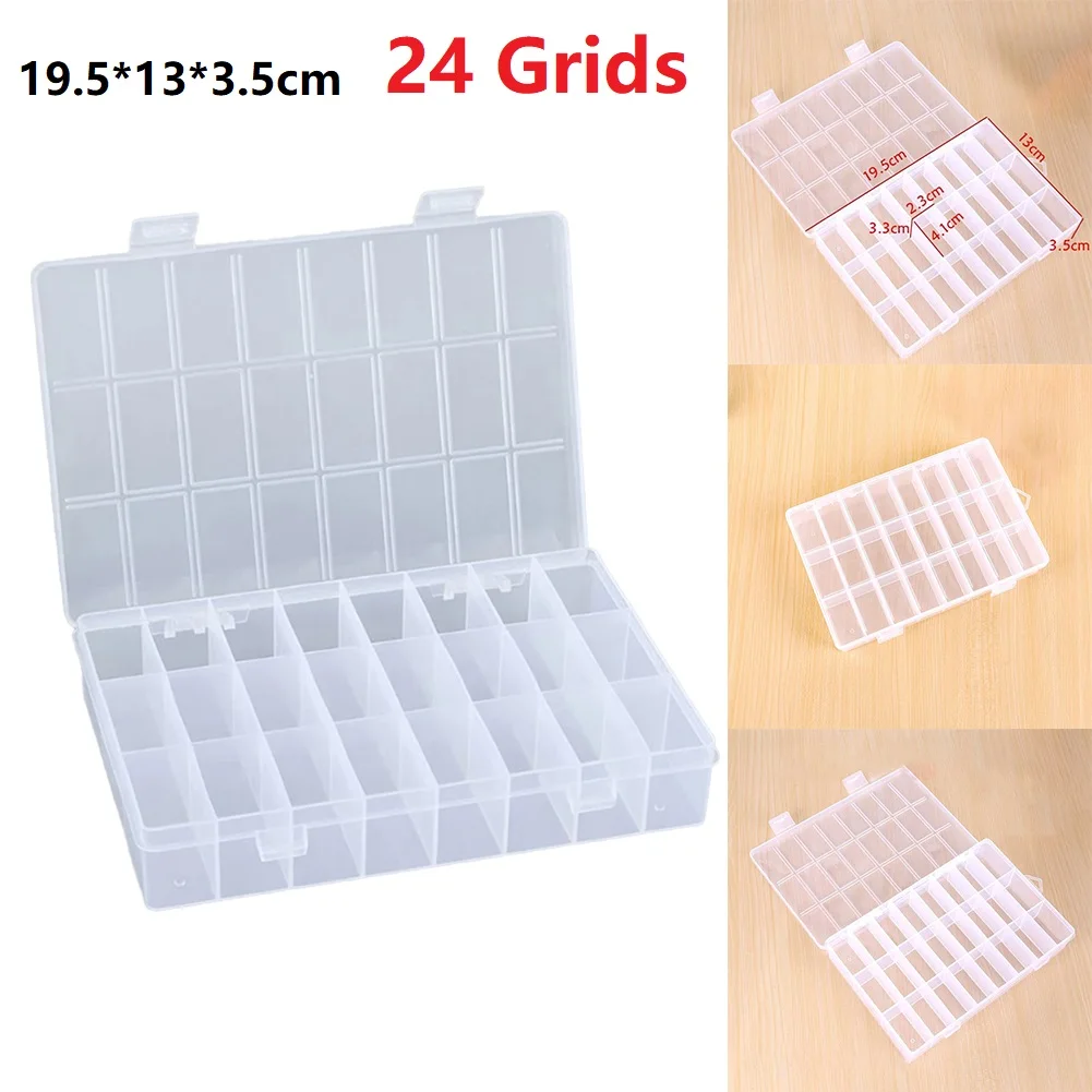 

Craft Parts Electronic Parts Storage Box Plastic Box Clear Compact Light
