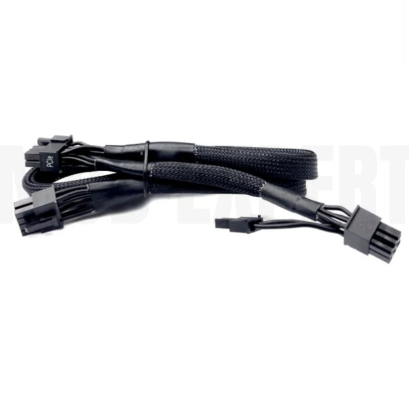 PSU 8Pin to PCIe 2x 8Pin 6+2Pin GPU Power Cable Sleeved for Gigabyte GP-UD750GM, GP-UD850GM, GP-UD1000GM Gold Modular Power Unit
