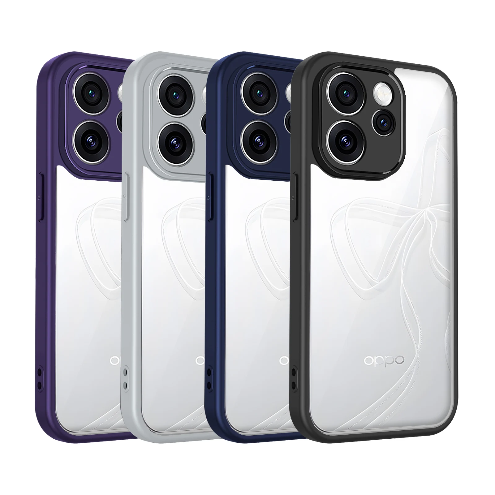 Shockproof Air Cushion Silicone Bumper Matte Back Cover Case