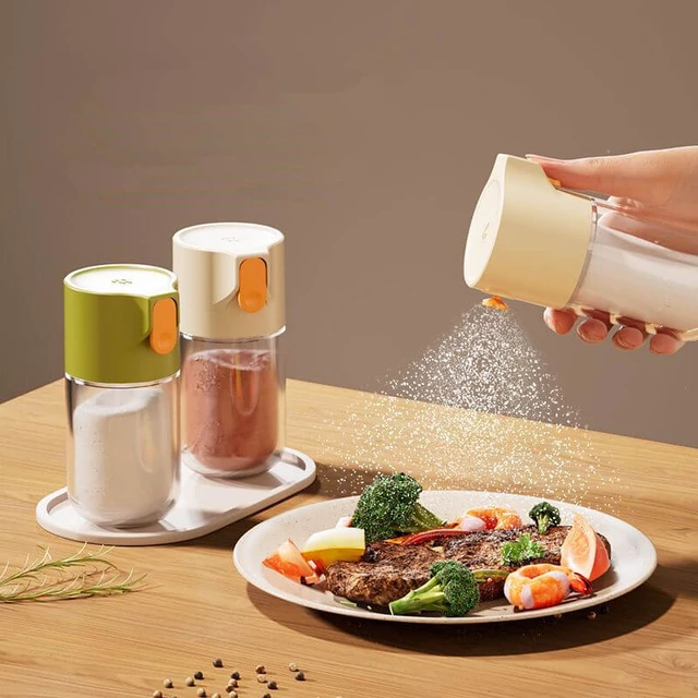 Quantitative Salt Shaker Dispenser Precise Quantitative Seasoning