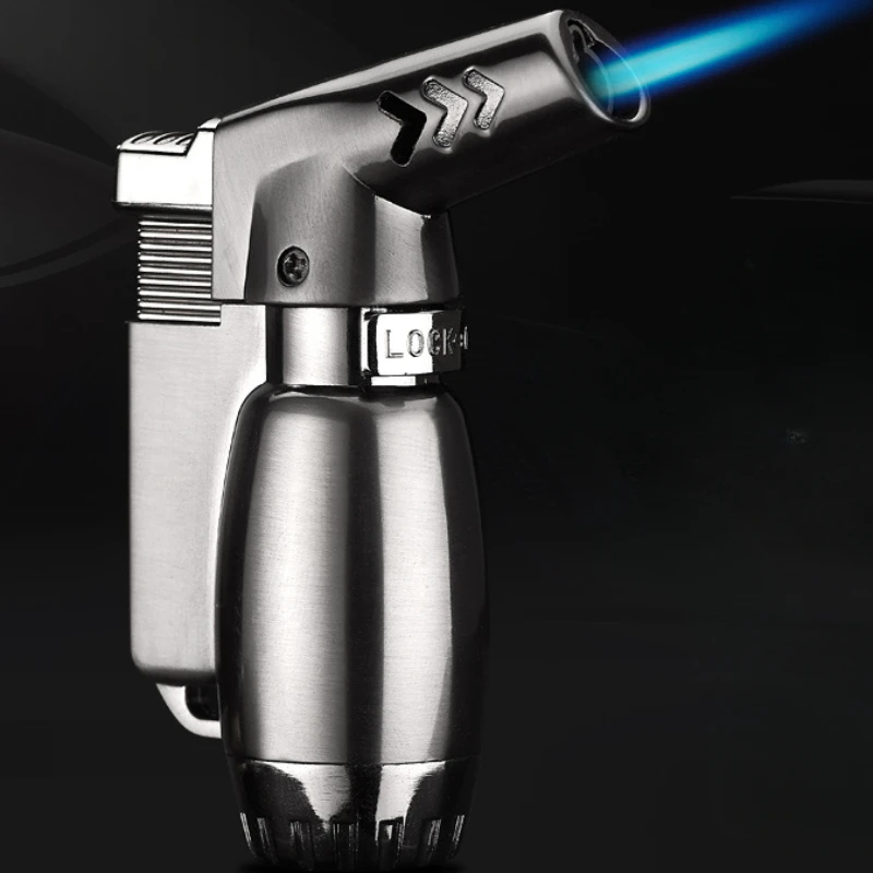 Metal Selling Mini Portable Inflatable Lighter Windproof Small Spray Gun Welding