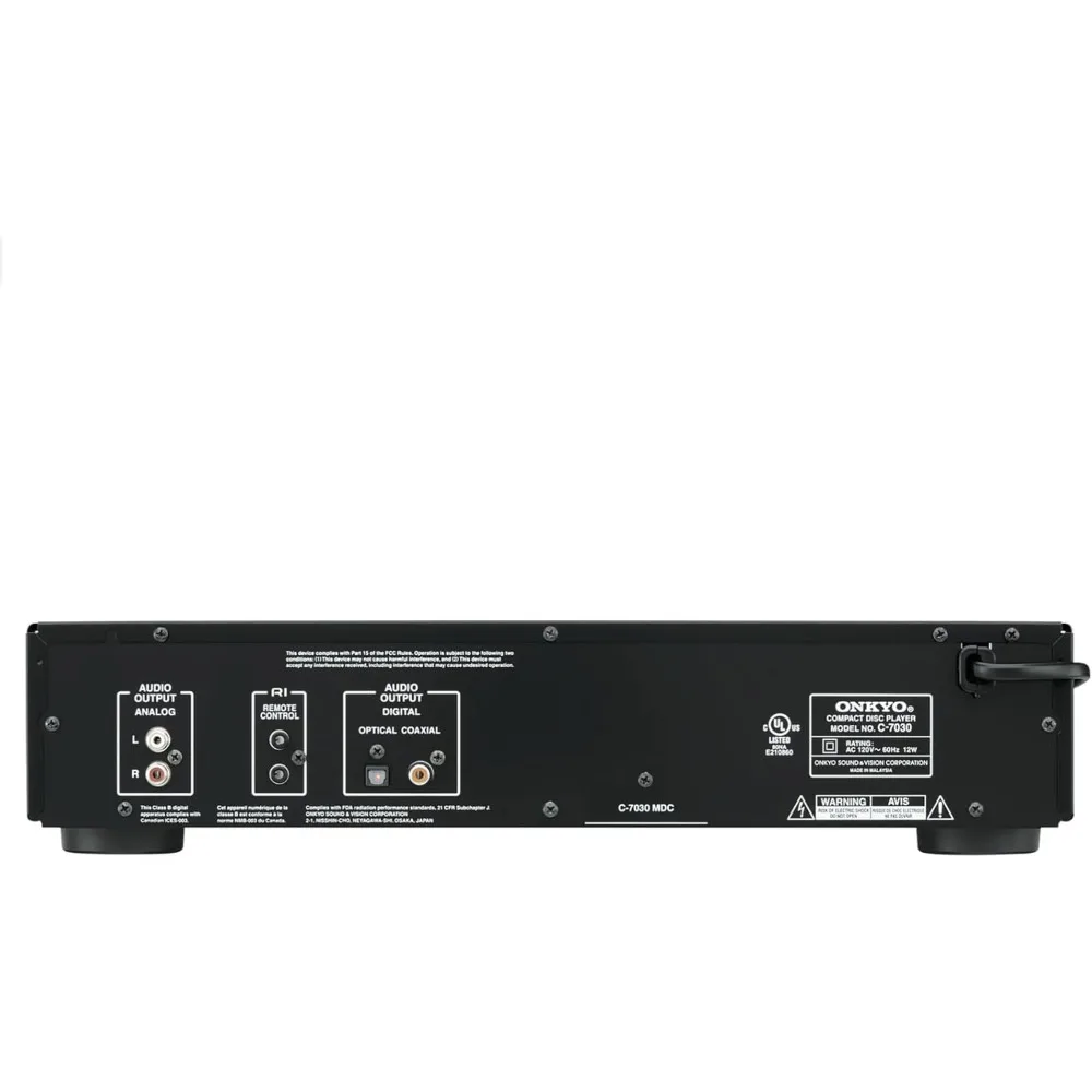 C-7030 Home Audio CD Player - Black 2