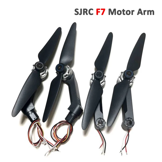 

4 шт. комплект рычагов двигателя оригинальный для дрона SJRC F7 4K Pro рычаг двигателя с пропеллером запасная часть для двигателя DIY сменный аксессуар