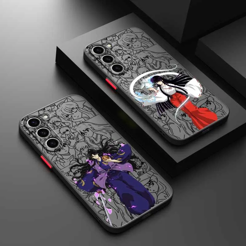Cool Handsome Inuyasha Frosted Translucent Phone Case Cover